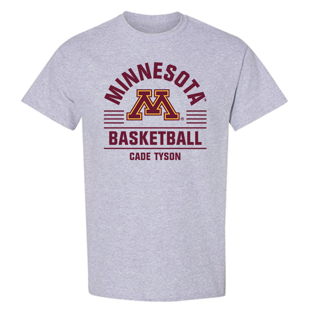 Minnesota - NCAA Men's Basketball : Cade Tyson - Classic Fashion Shersey T-Shirt-0