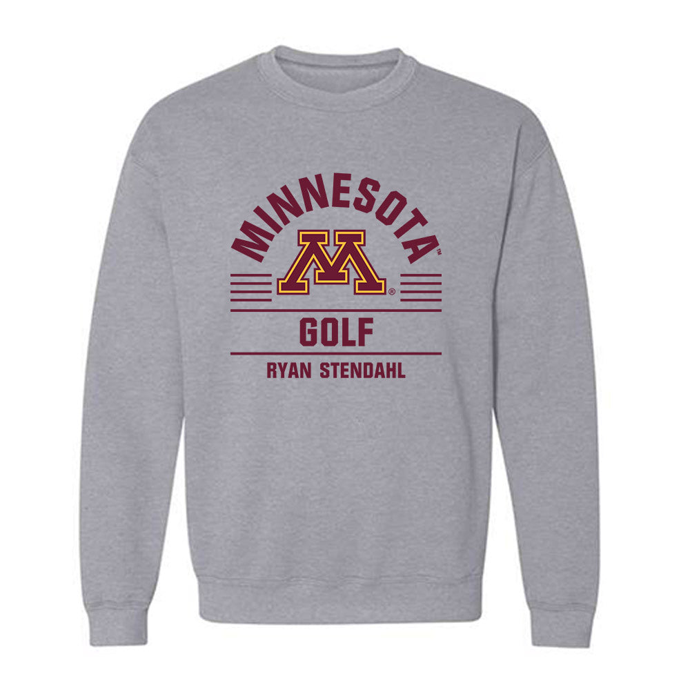 Minnesota - NCAA Men's Golf : Ryan Stendahl - Classic Fashion Shersey Crewneck Sweatshirt-0