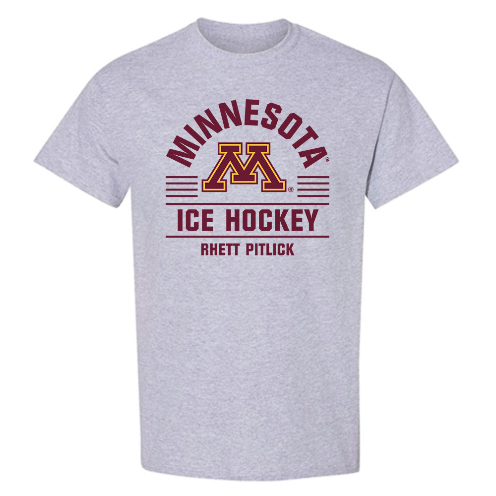 Minnesota - NCAA Men's Ice Hockey : Rhett Pitlick - Classic Fashion Shersey T-Shirt