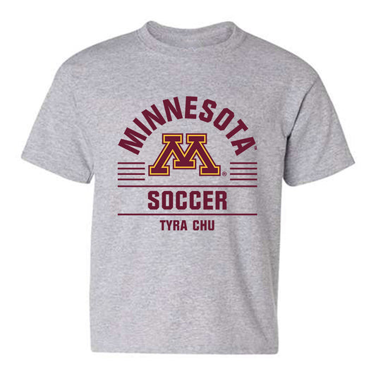 Minnesota - NCAA Women's Soccer : Tyra Chu - Classic Fashion Shersey Youth T-Shirt-0