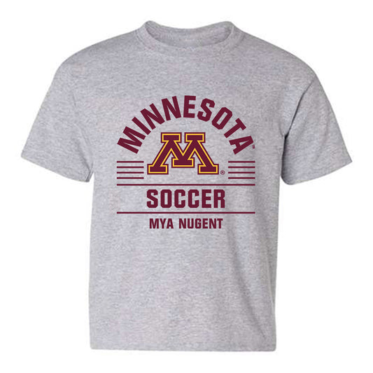 Minnesota - NCAA Women's Soccer : Mya Nugent - Classic Fashion Shersey Youth T-Shirt-0