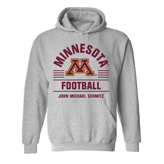 Minnesota - NCAA Football : John Michael Schmitz - Classic Fashion Shersey Hooded Sweatshirt