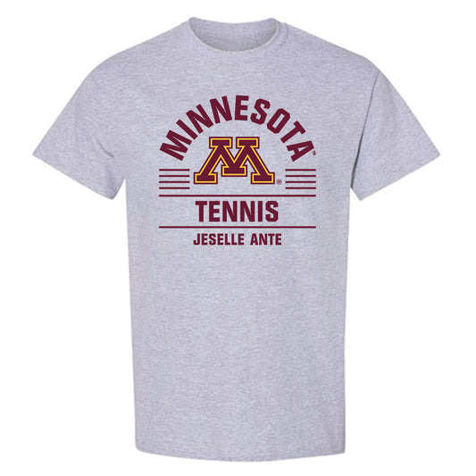 Minnesota - NCAA Women's Tennis : Jeselle Ante - Classic Fashion Shersey T-Shirt-0