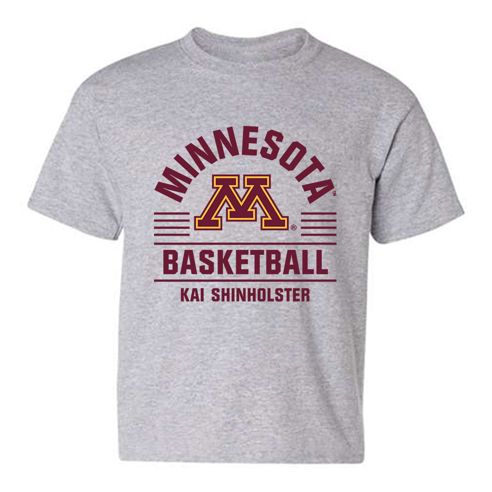 Minnesota - NCAA Men's Basketball : Kai Shinholster - Classic Fashion Shersey Youth T-Shirt-0