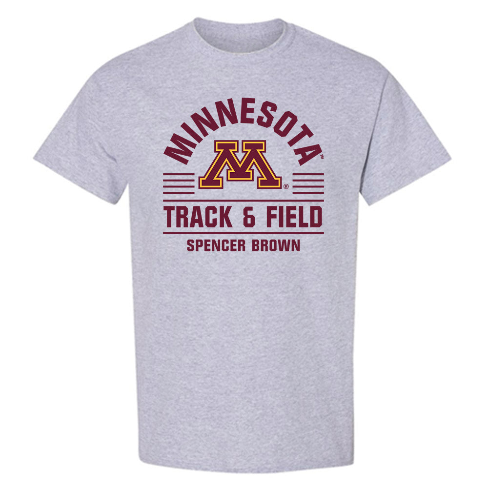 Minnesota - NCAA Men's Track & Field : Spencer Brown - Classic Fashion Shersey T-Shirt-0