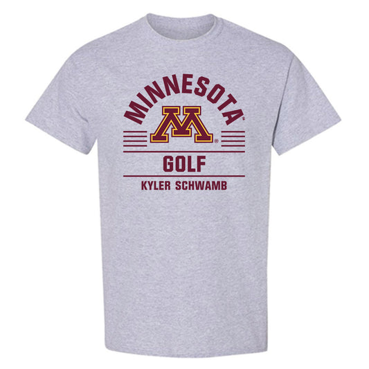 Minnesota - NCAA Men's Golf : Kyler Schwamb - Classic Fashion Shersey T-Shirt-0