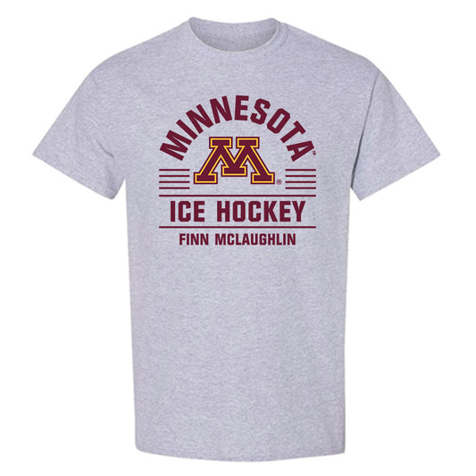Minnesota - NCAA Men's Ice Hockey : Finn McLaughlin - Classic Fashion Shersey T-Shirt-0