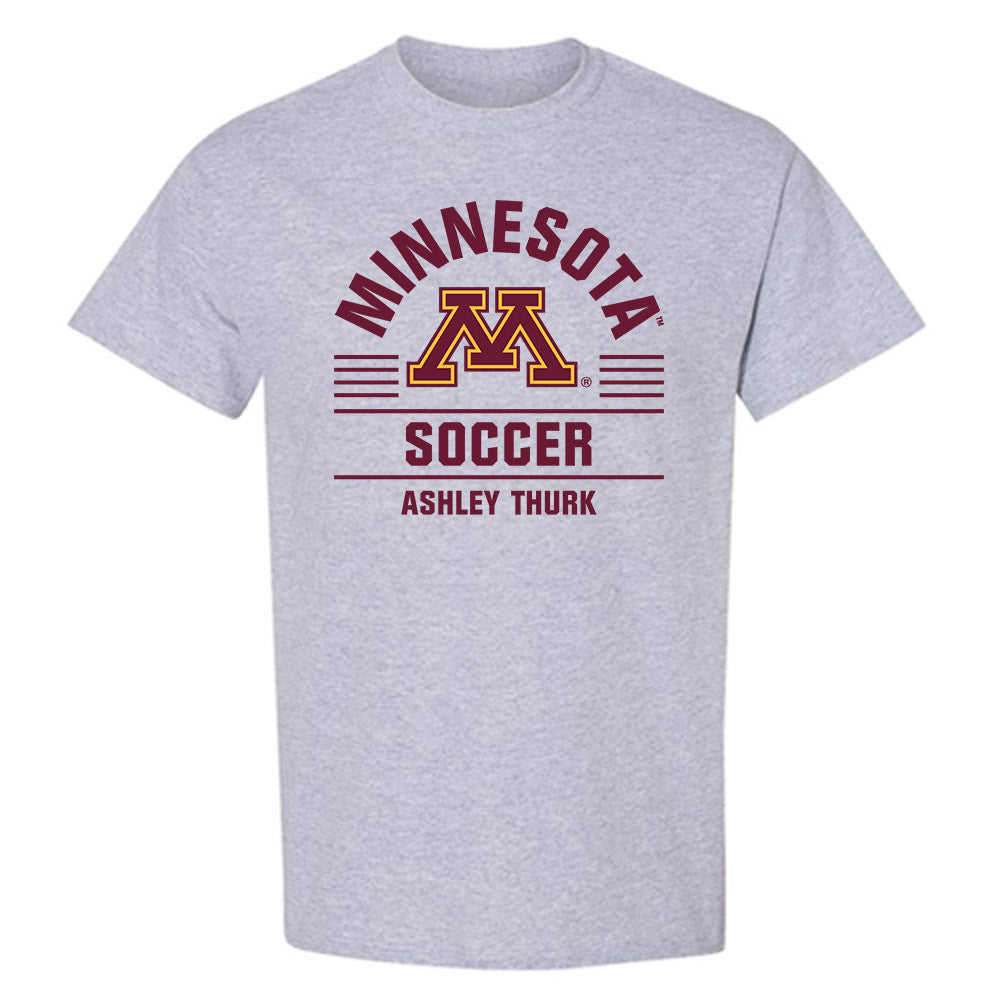 Minnesota - NCAA Women's Soccer : Ashley Thurk - Classic Fashion Shersey T-Shirt-0