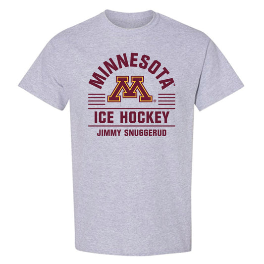 Minnesota - NCAA Men's Ice Hockey : Jimmy Snuggerud - Classic Fashion Shersey T-Shirt