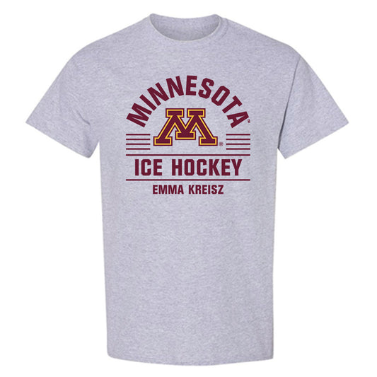 Minnesota - NCAA Women's Ice Hockey : Emma Kreisz - Classic Fashion Shersey T-Shirt-0
