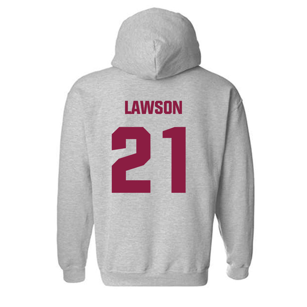 Virginia Tech - NCAA Football : Keli Lawson - Classic Fashion Shersey Hooded Sweatshirt