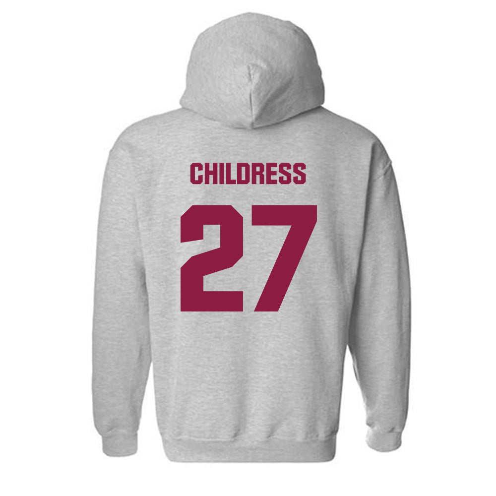 Virginia Tech - NCAA Football : Tyler Childress - Classic Fashion Shersey Hooded Sweatshirt