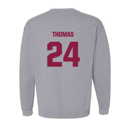 Virginia Tech - NCAA Football : Malachi Thomas - Classic Fashion Shersey Crewneck Sweatshirt