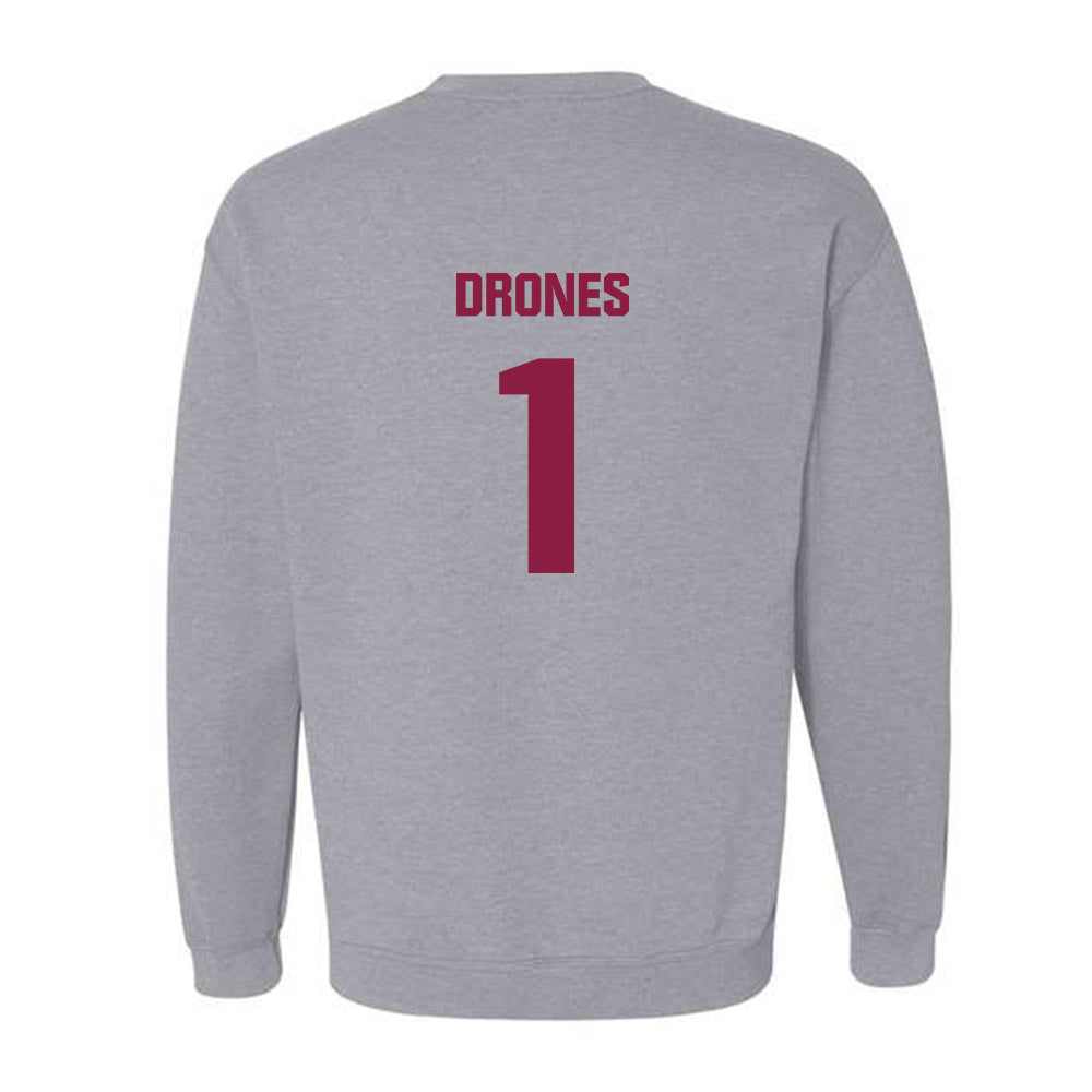 Virginia Tech - NCAA Football : Kyron Drones - Classic Fashion Shersey Crewneck Sweatshirt