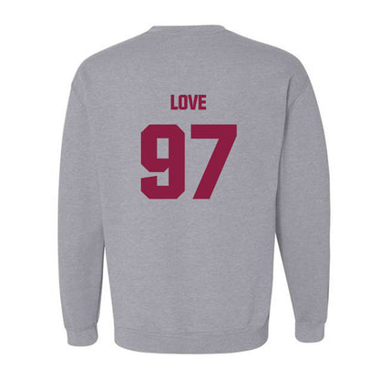 Virginia Tech - NCAA Football : John Love - Classic Fashion Shersey Crewneck Sweatshirt