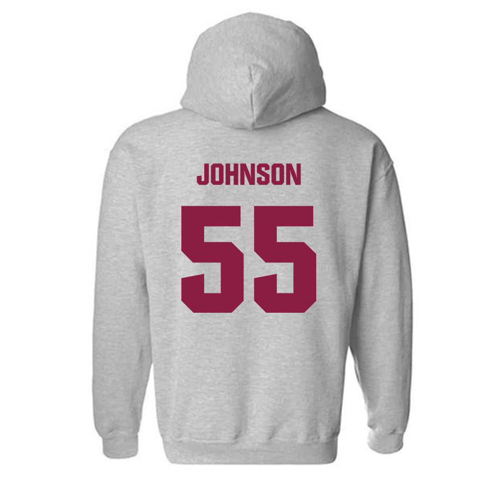 Virginia Tech - NCAA Football : Gerard Johnson - Classic Fashion Shersey Hooded Sweatshirt-1