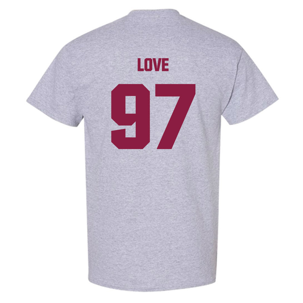 Virginia Tech - NCAA Football : John Love - Classic Fashion Shersey T-Shirt