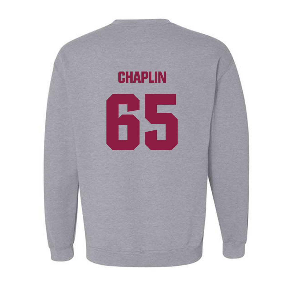 Virginia Tech - NCAA Football : Xavier Chaplin - Classic Fashion Shersey Crewneck Sweatshirt