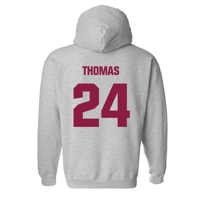 Virginia Tech - NCAA Football : Malachi Thomas - Classic Fashion Shersey Hooded Sweatshirt