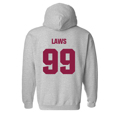Virginia Tech - NCAA Football : Emmett Laws - Classic Fashion Shersey Hooded Sweatshirt-1