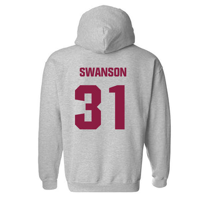 Virginia Tech - NCAA Women's Basketball : Sophie Swanson - Classic Fashion Shersey Hooded Sweatshirt-1