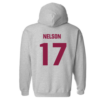 Virginia Tech - NCAA Football : Cole Nelson - Classic Fashion Shersey Hooded Sweatshirt