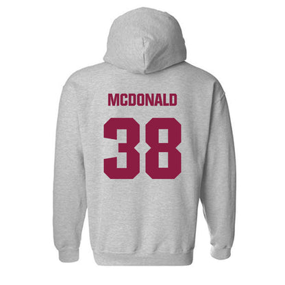 Virginia Tech - NCAA Football : Jayden McDonald - Classic Fashion Shersey Hooded Sweatshirt