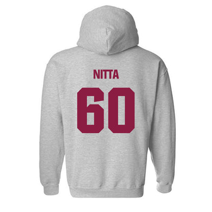 Virginia Tech - NCAA Football : Caleb Nitta - Classic Fashion Shersey Hooded Sweatshirt