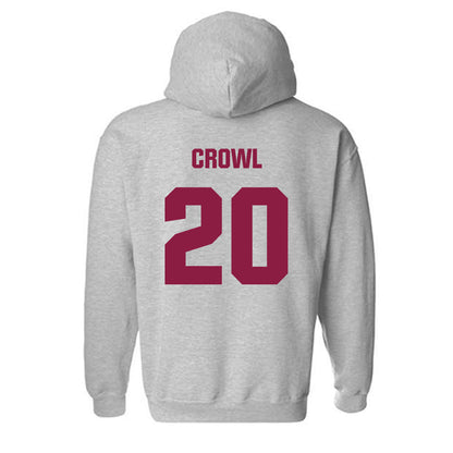 Virginia Tech - NCAA Baseball : Preston Crowl - Classic Fashion Shersey Hooded Sweatshirt