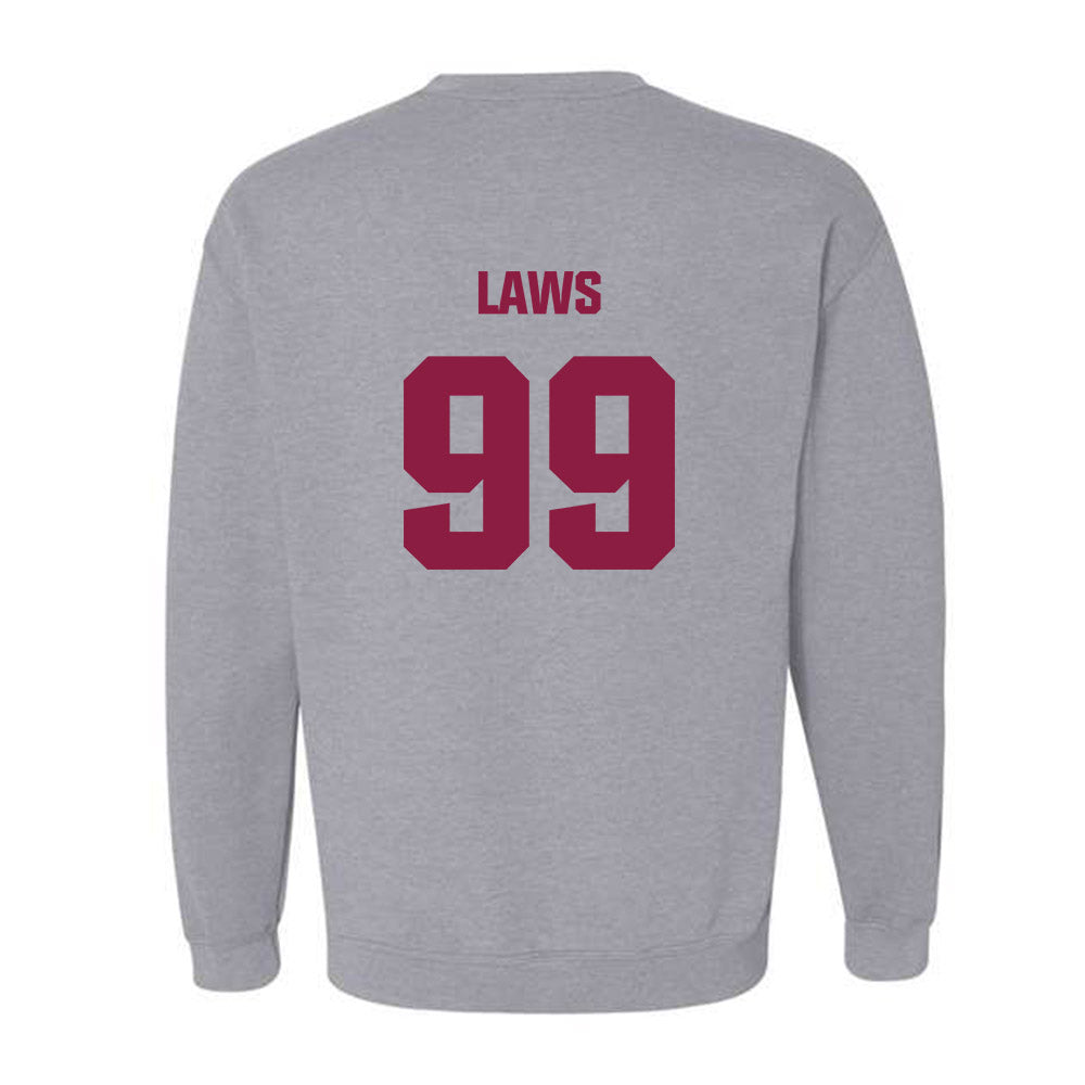 Virginia Tech - NCAA Football : Emmett Laws - Classic Fashion Shersey Crewneck Sweatshirt-1