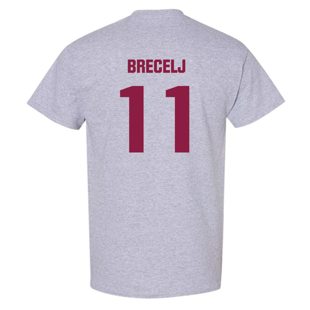 Virginia Tech - NCAA Women's Basketball : Spela Brecelj - Classic Fashion Shersey T-Shirt-1