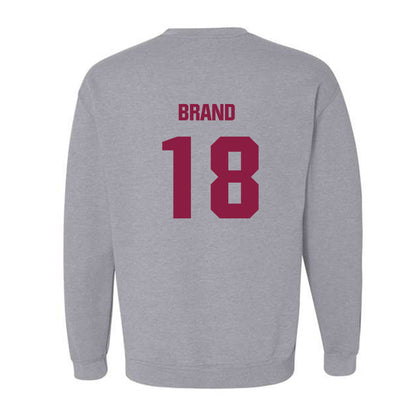 Virginia Tech - NCAA Football : AJ Brand - Classic Fashion Shersey Crewneck Sweatshirt-1