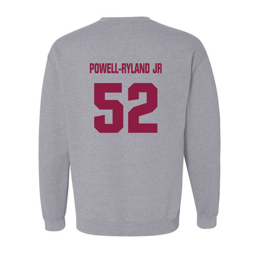 Virginia Tech - NCAA Football : Antwaun Powell-Ryland Jr - Classic Fashion Shersey Crewneck Sweatshirt