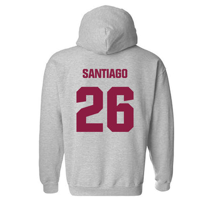 Virginia Tech - NCAA Football : Antwone Santiago - Classic Fashion Shersey Hooded Sweatshirt-1