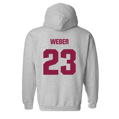 Virginia Tech - NCAA Baseball : Ben Weber - Classic Fashion Shersey Hooded Sweatshirt-1