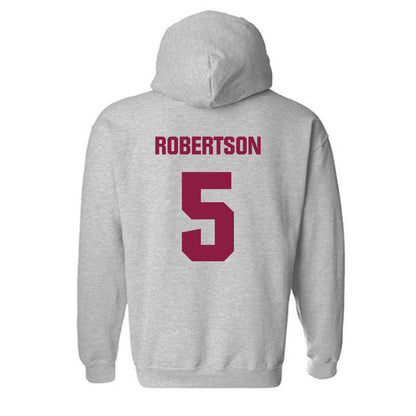Virginia Tech - NCAA Baseball : Aiden Robertson - Classic Fashion Shersey Hooded Sweatshirt-1