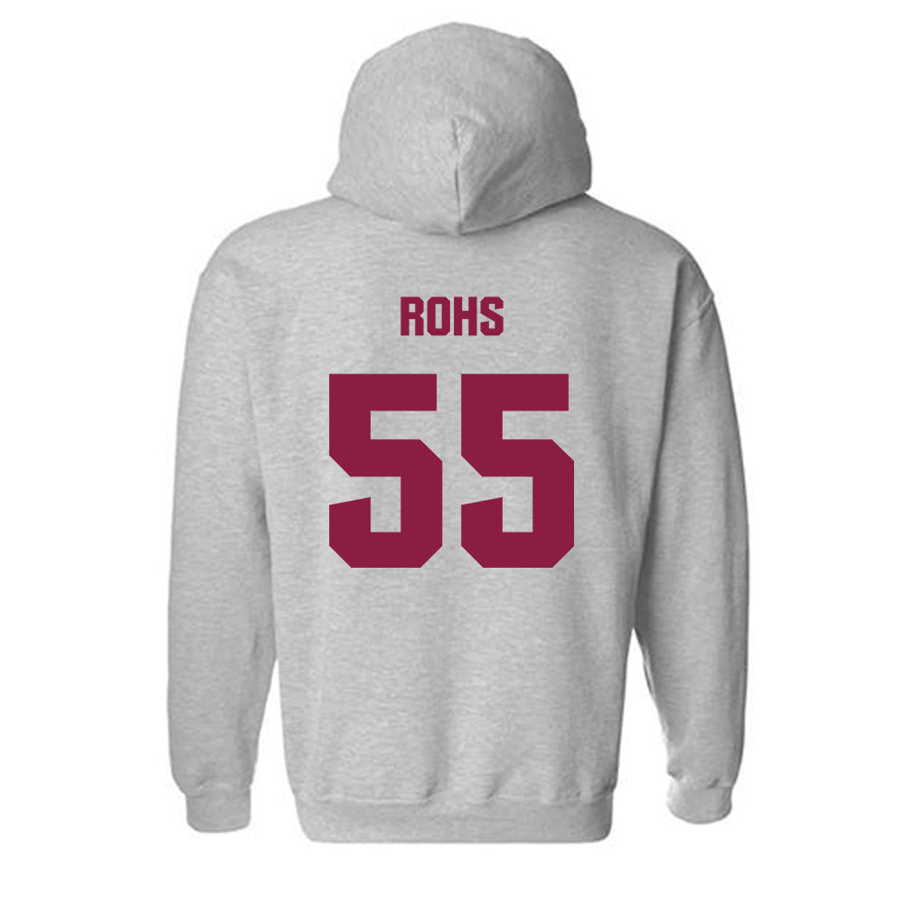 Virginia Tech - NCAA Softball : Annika Rohs - Classic Fashion Shersey Hooded Sweatshirt-1