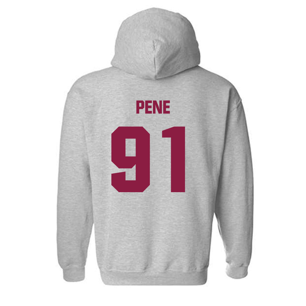 Virginia Tech - NCAA Football : Wilfried Pene - Classic Fashion Shersey Hooded Sweatshirt