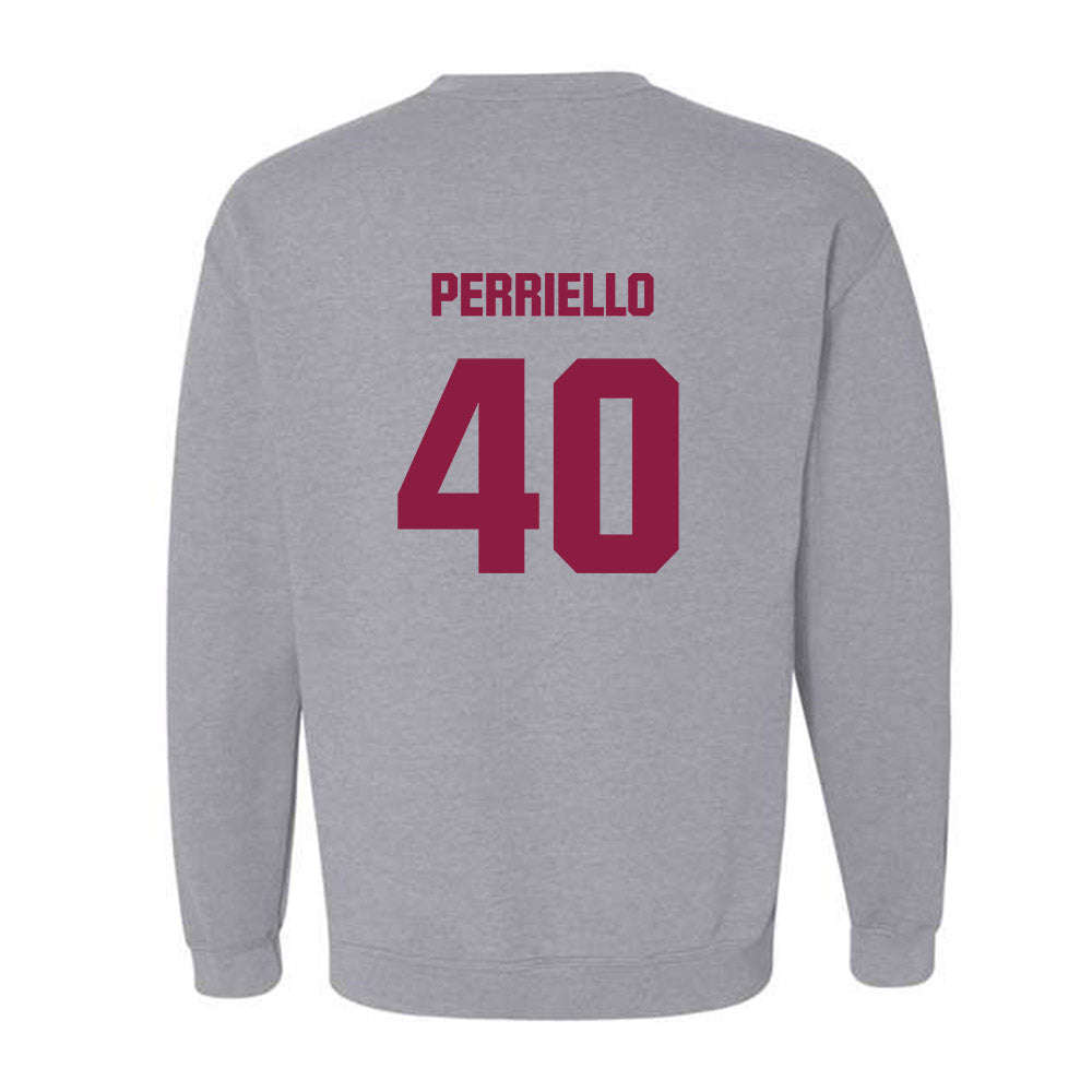 Virginia Tech - NCAA Baseball : Luca Perriello - Classic Fashion Shersey Crewneck Sweatshirt-1