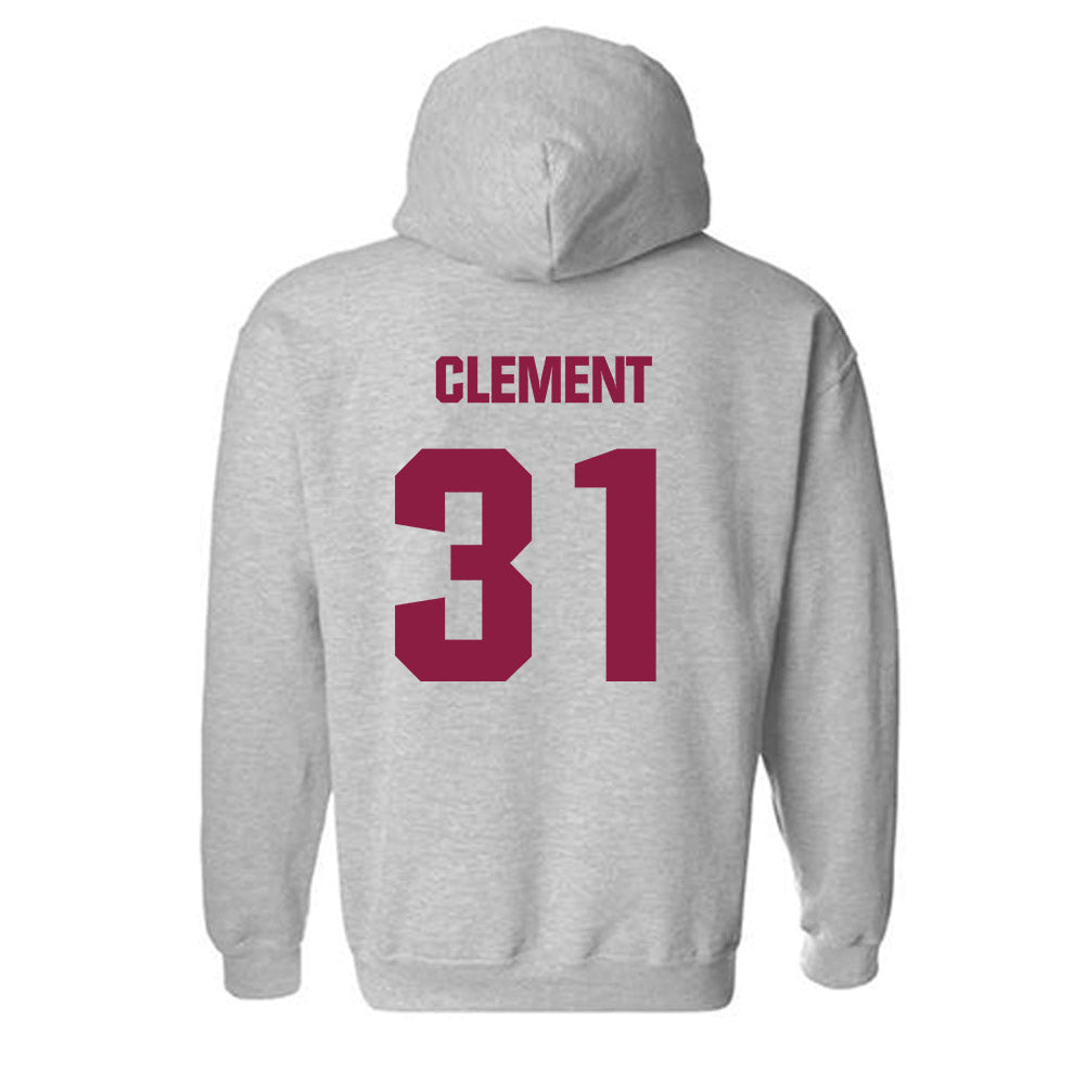 Virginia Tech - NCAA Baseball : Madden Clement - Classic Fashion Shersey Hooded Sweatshirt