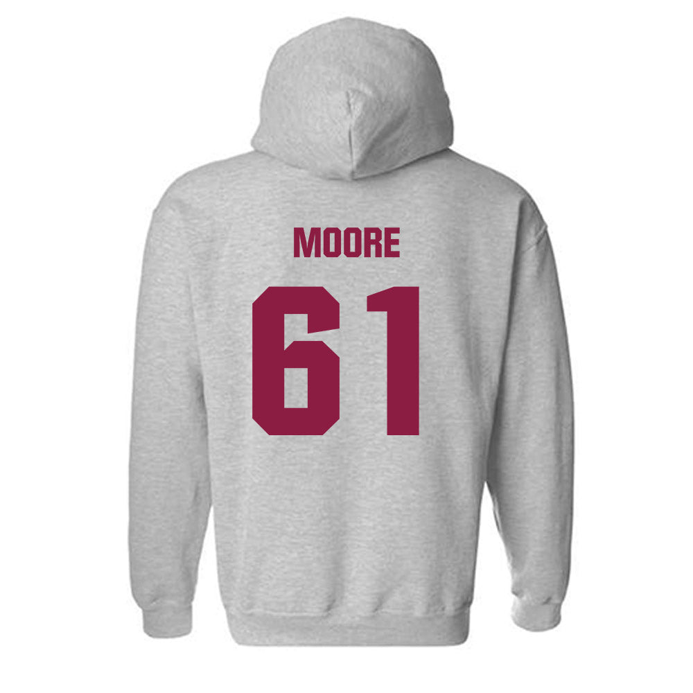 Virginia Tech - NCAA Football : Braelin Moore - Classic Fashion Shersey Hooded Sweatshirt