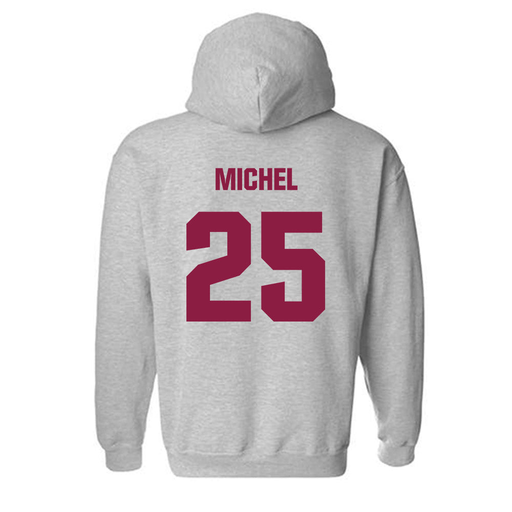 Virginia Tech - NCAA Baseball : Garrett Michel - Classic Fashion Shersey Hooded Sweatshirt