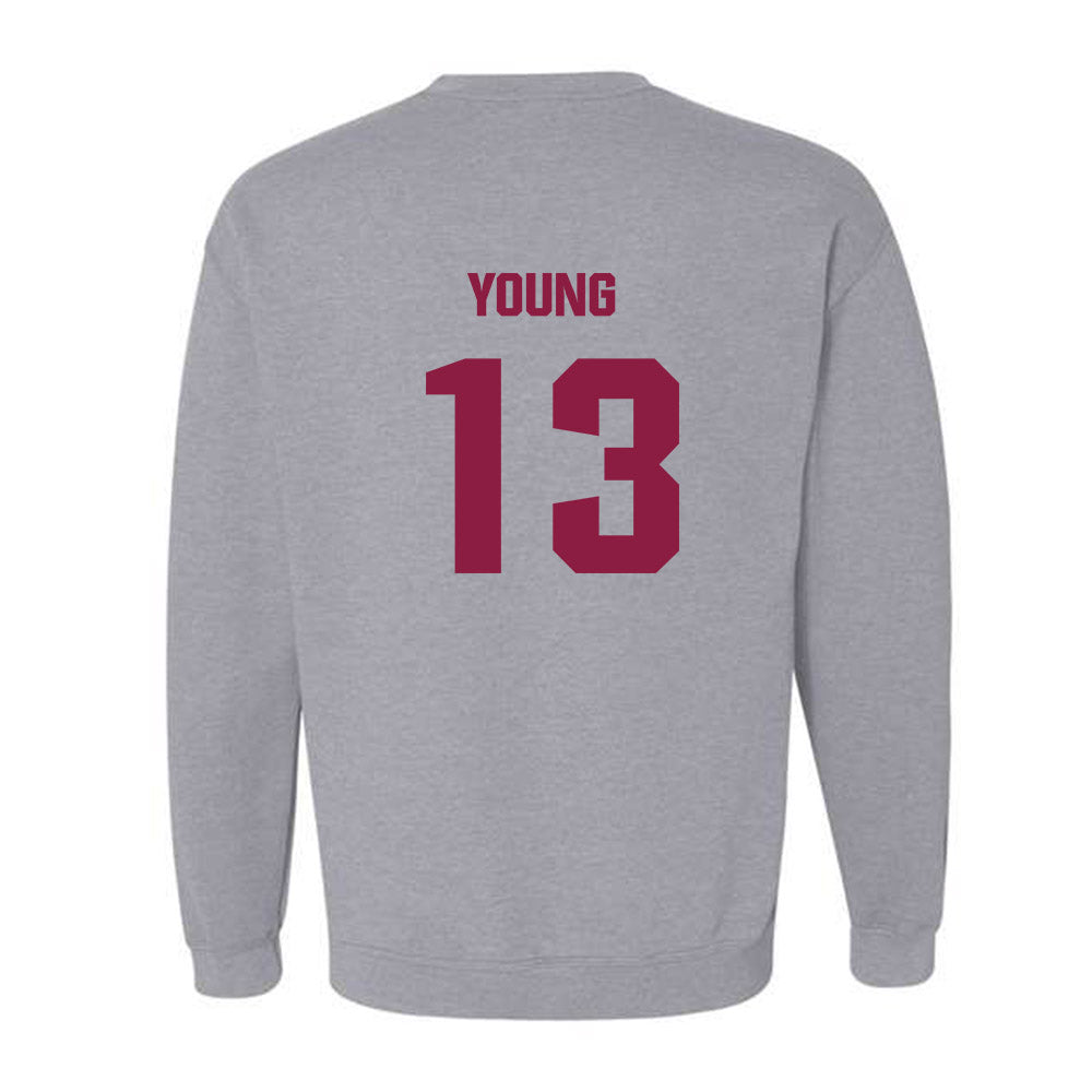 Virginia Tech - NCAA Men's Basketball : Jaydon Young - Classic Fashion Shersey Crewneck Sweatshirt