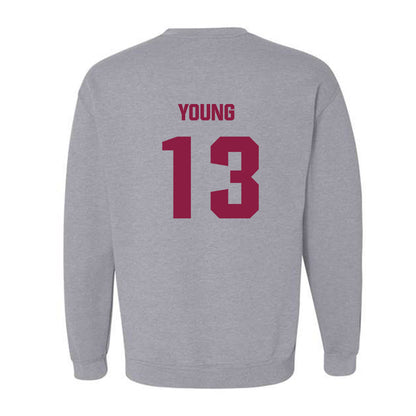 Virginia Tech - NCAA Men's Basketball : Jaydon Young - Classic Fashion Shersey Crewneck Sweatshirt