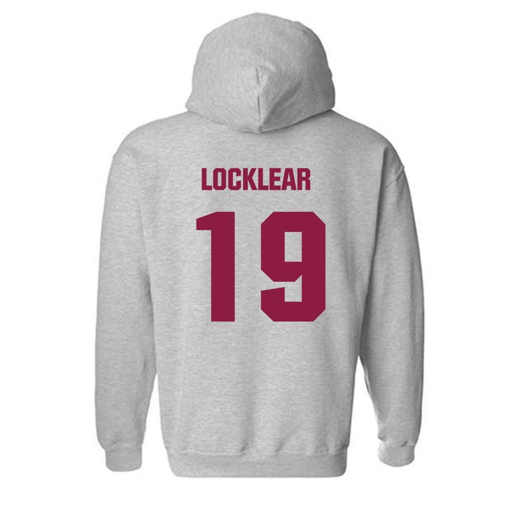 Virginia Tech - NCAA Football : Ben Locklear - Classic Fashion Shersey Hooded Sweatshirt