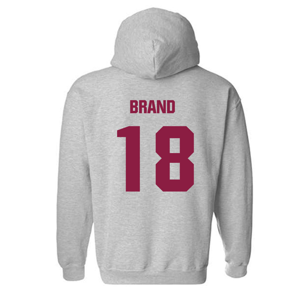 Virginia Tech - NCAA Football : AJ Brand - Classic Fashion Shersey Hooded Sweatshirt-1