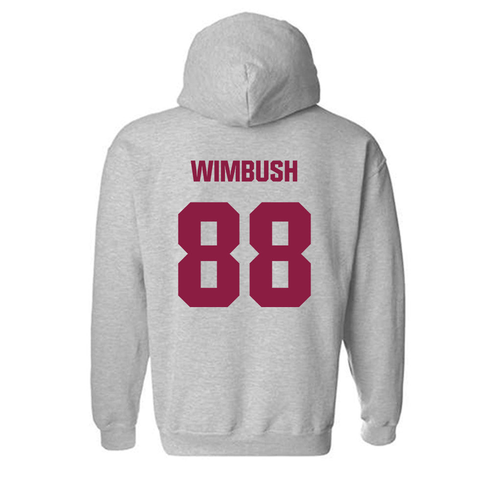 Virginia Tech - NCAA Football : Zeke Wimbush - Classic Fashion Shersey Hooded Sweatshirt