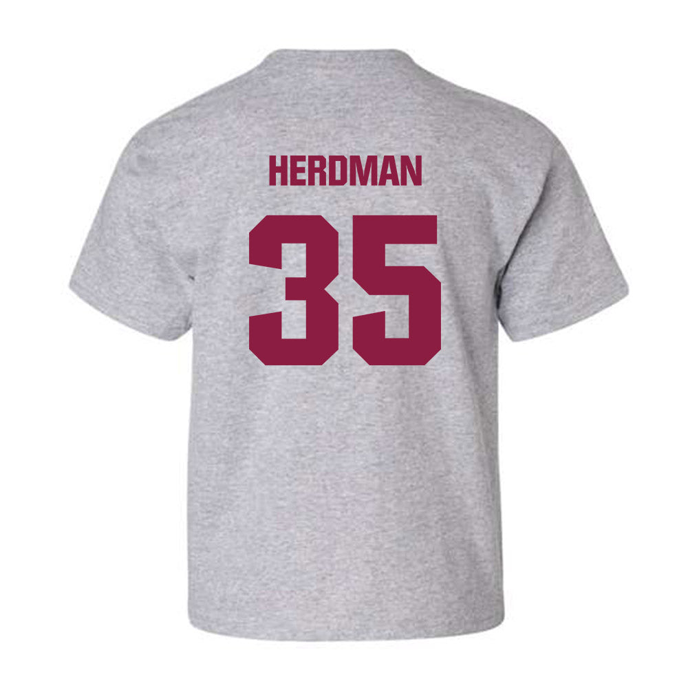 Virginia Tech - NCAA Football : Cade Herdman - Classic Fashion Shersey Youth T-Shirt