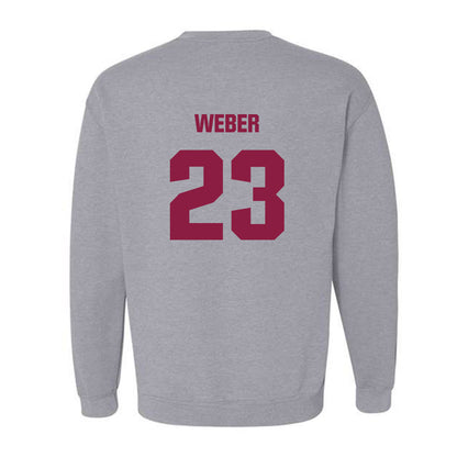 Virginia Tech - NCAA Baseball : Ben Weber - Classic Fashion Shersey Crewneck Sweatshirt-1