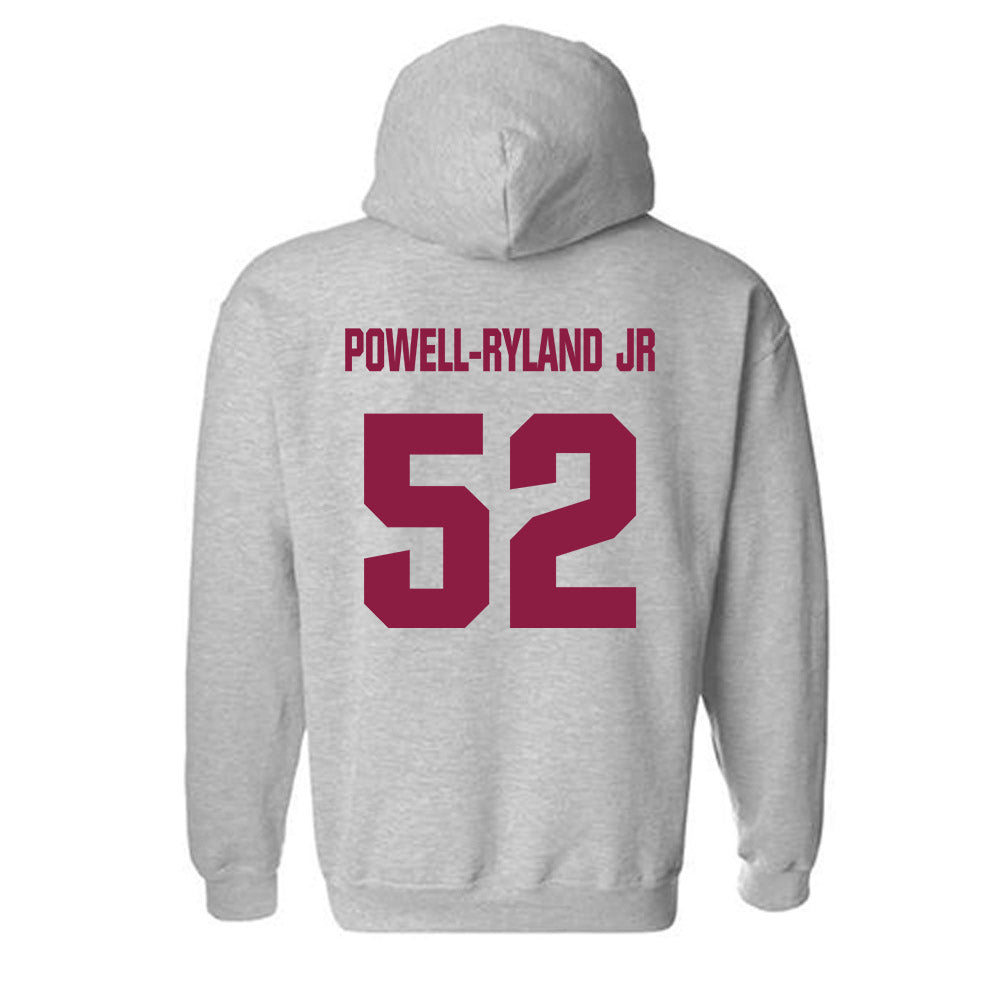 Virginia Tech - NCAA Football : Antwaun Powell-Ryland Jr - Classic Fashion Shersey Hooded Sweatshirt